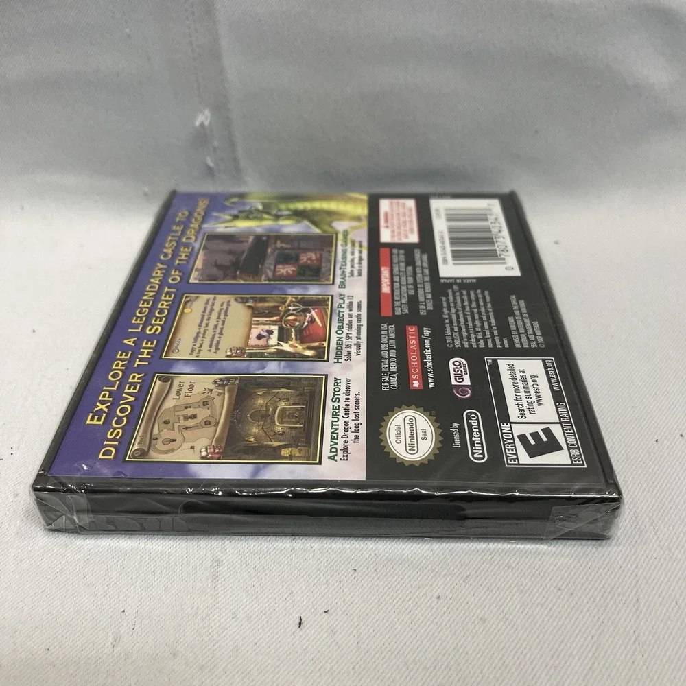 New Factory Sealed I SPY Castle Nintendo DS Video Game by Scholastic Dragons